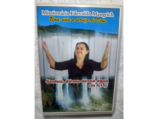 Dvd Evangélico Pregação Missionária Edevalda Mangrich