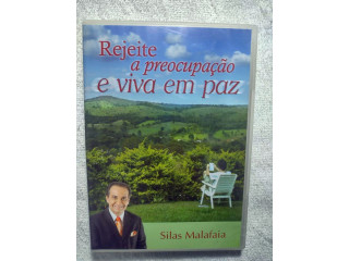 Dvd Pregação Pastor Silas Malafaia: Rejeite A Preocupação e Viva em Paz