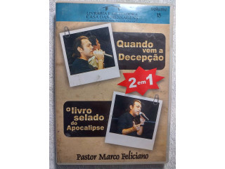 Dvd De Pregação Pastor Marco Feliciano Pregação Dupla