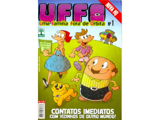 Quadrinhos Uffo: Uma Familia Fora De Órbita Nº 1 - Abril