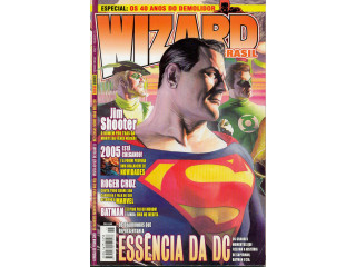 Wizard Brasil Nº 15 - Reportagens E Quadrinhos - 84 Pgs.